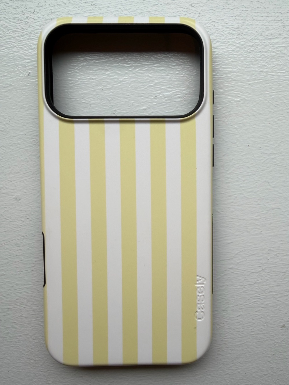 Casely Yellow Stripe Protective Phone Case